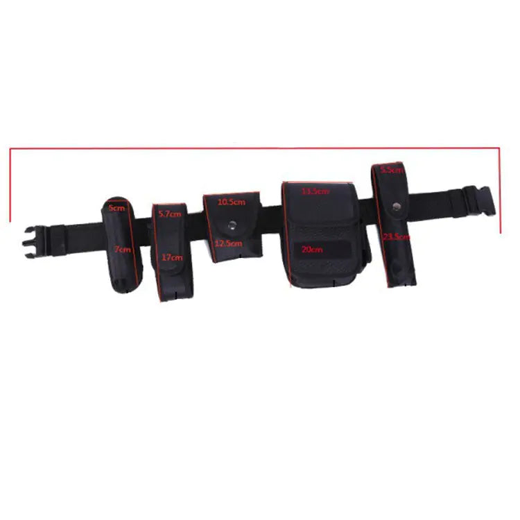 Multi-functional Tactical Belt with Six-piece Set